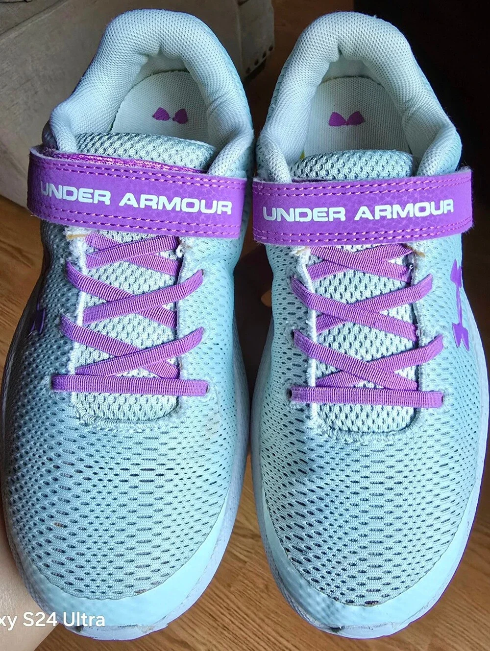 Sz 3Y Little Kids UNDER ARMOUR PURSUIT 2AC Bungee Lace/Adjustable Strap